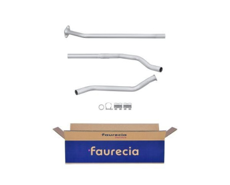 Exhaust pipe - Easy2Fit Kit - Set with mounting parts