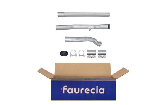 Exhaust pipe - Easy2Fit Kit - Set with mounting parts