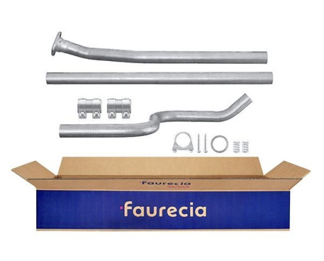 Exhaust pipe - Easy2Fit Kit - Set with mounting parts