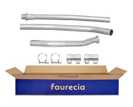 Exhaust pipe - Easy2Fit Kit - Set with mounting parts