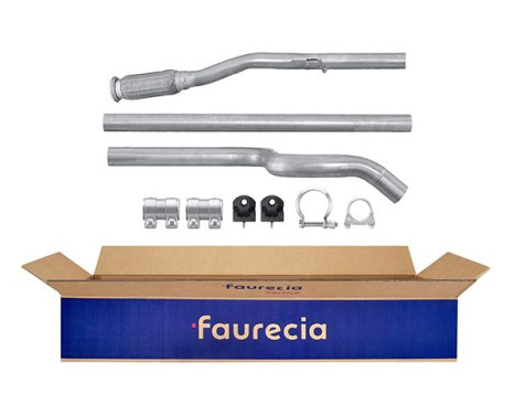 Exhaust pipe - Easy2Fit Kit - Set with mounting parts