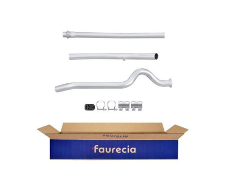 Exhaust pipe - Easy2Fit Kit - Set with mounting parts