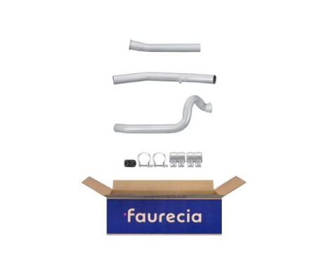 Exhaust pipe - Easy2Fit Kit - Set with mounting parts