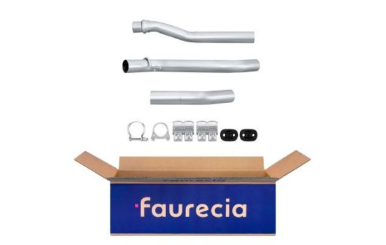 Exhaust pipe - Easy2Fit Kit - Set with mounting parts