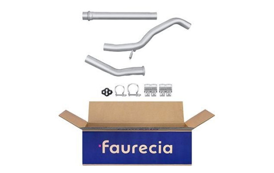 Exhaust pipe - Easy2Fit Kit - Set with mounting parts