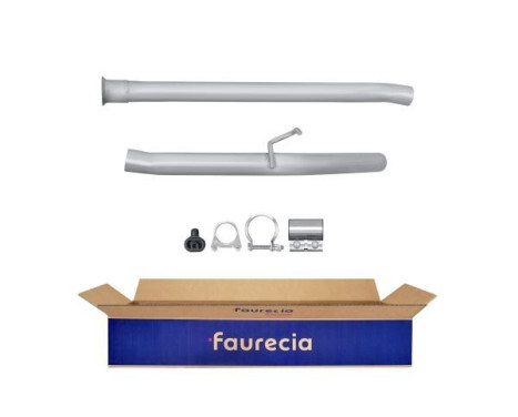 Exhaust pipe - Easy2Fit Kit - Set with mounting parts