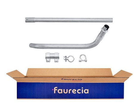 Exhaust pipe - Easy2Fit Kit - Set with mounting parts