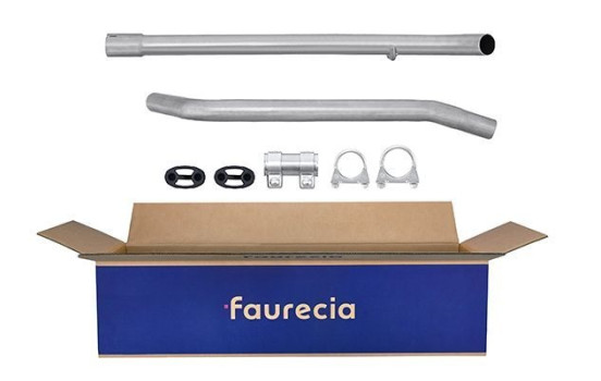 Exhaust pipe - Easy2Fit Kit - Set with mounting parts