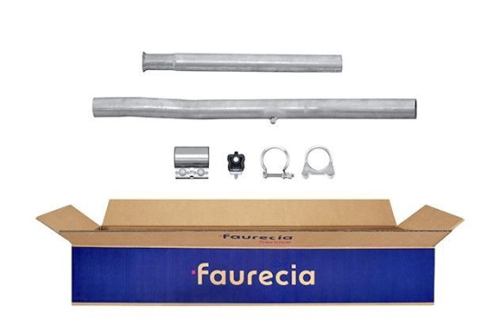 Exhaust pipe - Easy2Fit Kit - Set with mounting parts