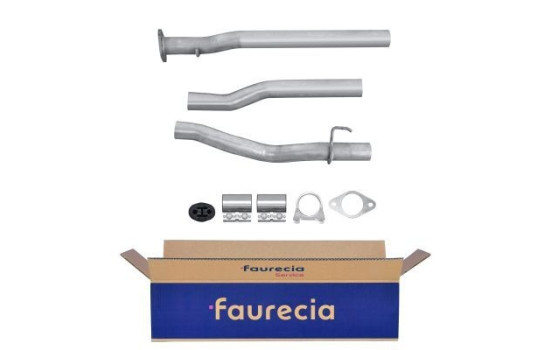 Exhaust pipe - Easy2Fit Kit - Set with mounting parts