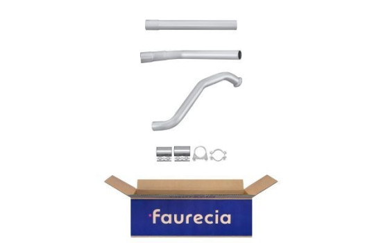 Exhaust pipe - Easy2Fit Kit - Set with mounting parts