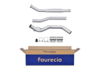 Exhaust pipe - Easy2Fit Kit - Set with mounting parts