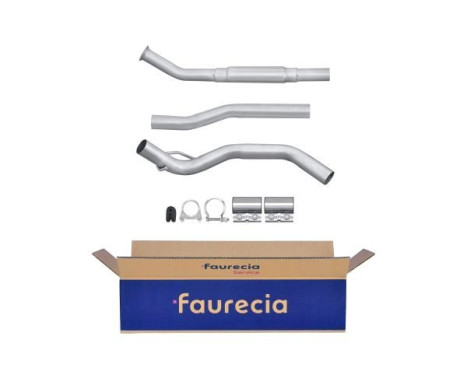 Exhaust pipe - Easy2Fit Kit - Set with mounting parts