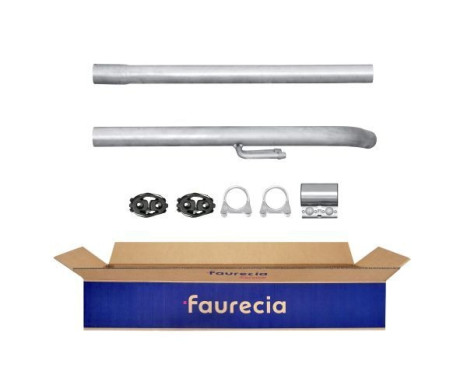 Exhaust pipe - Easy2Fit Kit - Set with mounting parts