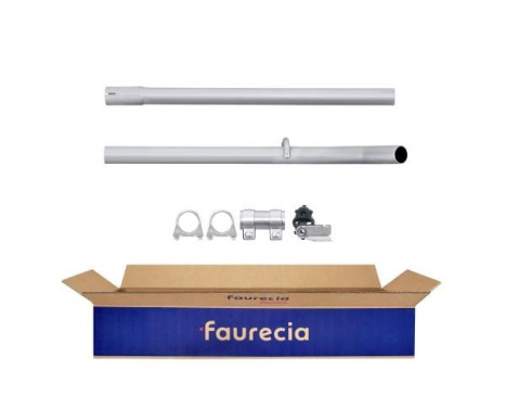 Exhaust pipe - Easy2Fit Kit - Set with mounting parts