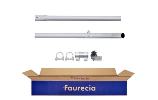 Exhaust pipe - Easy2Fit Kit - Set with mounting parts