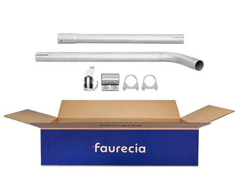 Exhaust pipe - Easy2Fit Kit - Set with mounting parts