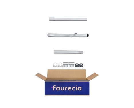 Exhaust pipe - Easy2Fit Kit - Set with mounting parts