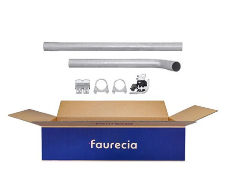 Exhaust pipe - Easy2Fit Kit - Set with mounting parts