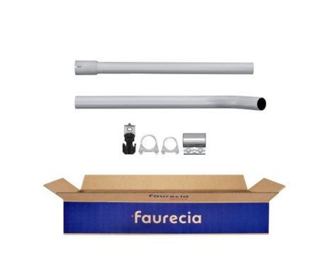 Exhaust pipe - Easy2Fit Kit - Set with mounting parts