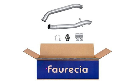 Exhaust pipe - Easy2Fit Kit - Set with mounting parts