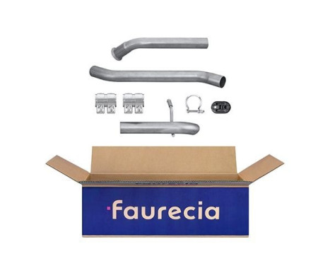 Exhaust pipe - Easy2Fit Kit - Set with mounting parts