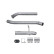 Exhaust pipe - Easy2Fit Kit - Set with mounting parts, Thumbnail 2
