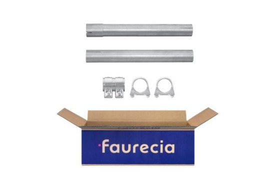Exhaust pipe - Easy2Fit Kit - Set with mounting parts
