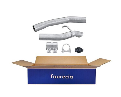 Exhaust pipe - Easy2Fit Kit - Set with mounting parts