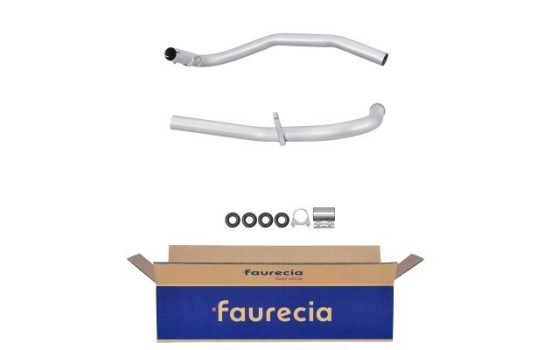 Exhaust pipe - Easy2Fit Kit - Set with mounting parts