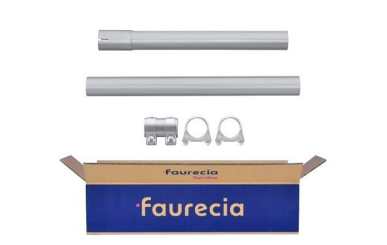 Exhaust pipe - Easy2Fit Kit - Set with mounting parts