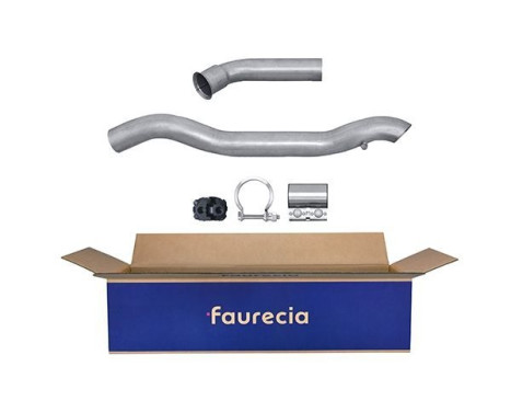 Exhaust pipe - Easy2Fit Kit - Set with mounting parts
