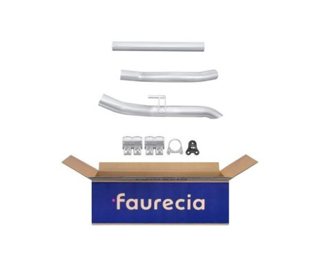 Exhaust pipe - Easy2Fit Kit - Set with mounting parts