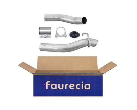 Exhaust pipe - Easy2Fit Kit - Set with mounting parts