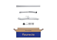 Exhaust pipe - Easy2Fit Kit - Set with mounting parts