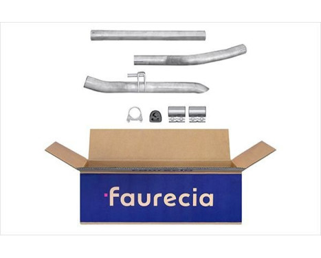 Exhaust pipe - Easy2Fit Kit - Set with mounting parts