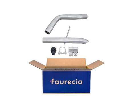 Exhaust pipe - Easy2Fit Kit - Set with mounting parts