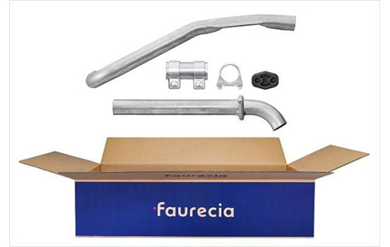 Exhaust pipe - Easy2Fit Kit - Set with mounting parts