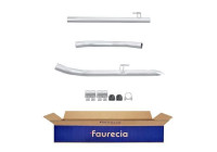 Exhaust pipe - Easy2Fit Kit - Set with mounting parts