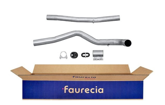 Exhaust pipe - Easy2Fit Kit - Set with mounting parts