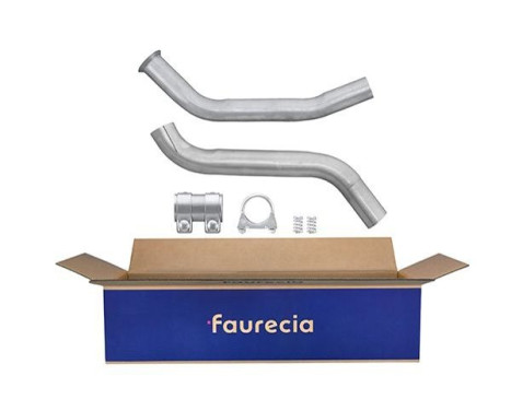 Exhaust pipe - Easy2Fit Kit - Set with mounting parts