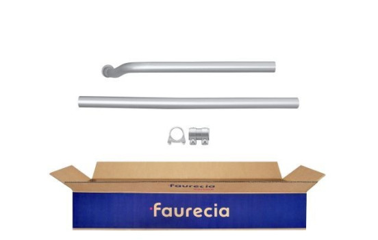 Exhaust pipe - Easy2Fit Kit - Set with mounting parts
