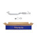 Exhaust pipe - Easy2Fit Kit - Set with mounting parts
