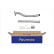 Exhaust pipe - Easy2Fit Kit - Set with mounting parts