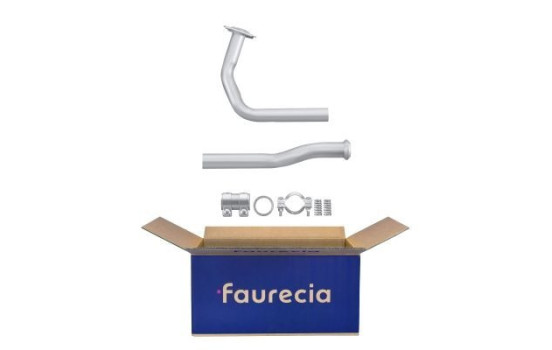 Exhaust pipe - Easy2Fit Kit - Set with mounting parts