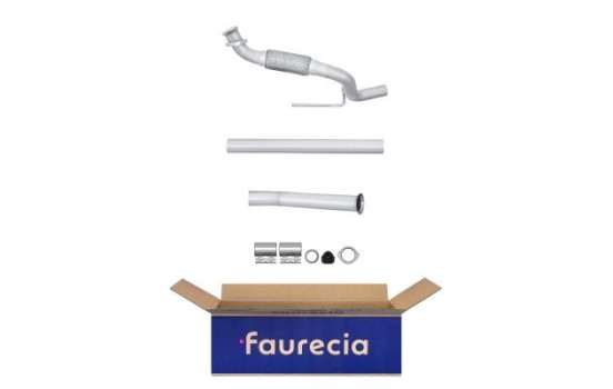 Exhaust pipe - Easy2Fit Kit - Set with mounting parts