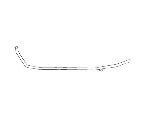Exhaust pipe - Easy2Fit Kit - Set with mounting parts