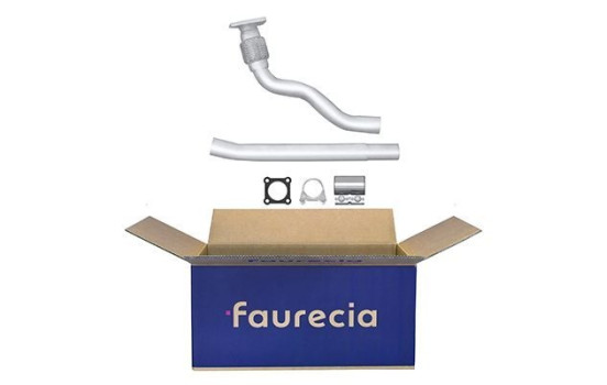Exhaust pipe - Easy2Fit Kit - Set with mounting parts