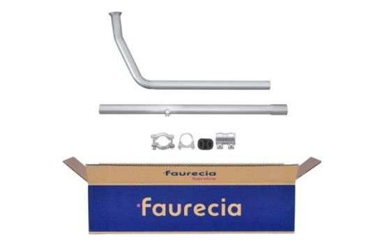 Exhaust pipe - Easy2Fit Kit - Set with mounting parts