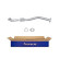 Exhaust pipe - Easy2Fit Kit - Set with mounting parts